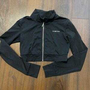 Pcheebum black small Cropped jacket women’s active pchee bum